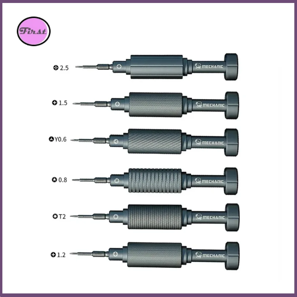 

MECHANIC iShell High Hardness Screwdriver Kit Convex Cross Torx T2 Y0.6 Pentalobe Phillips for Phone Watch Repair Opening Tools