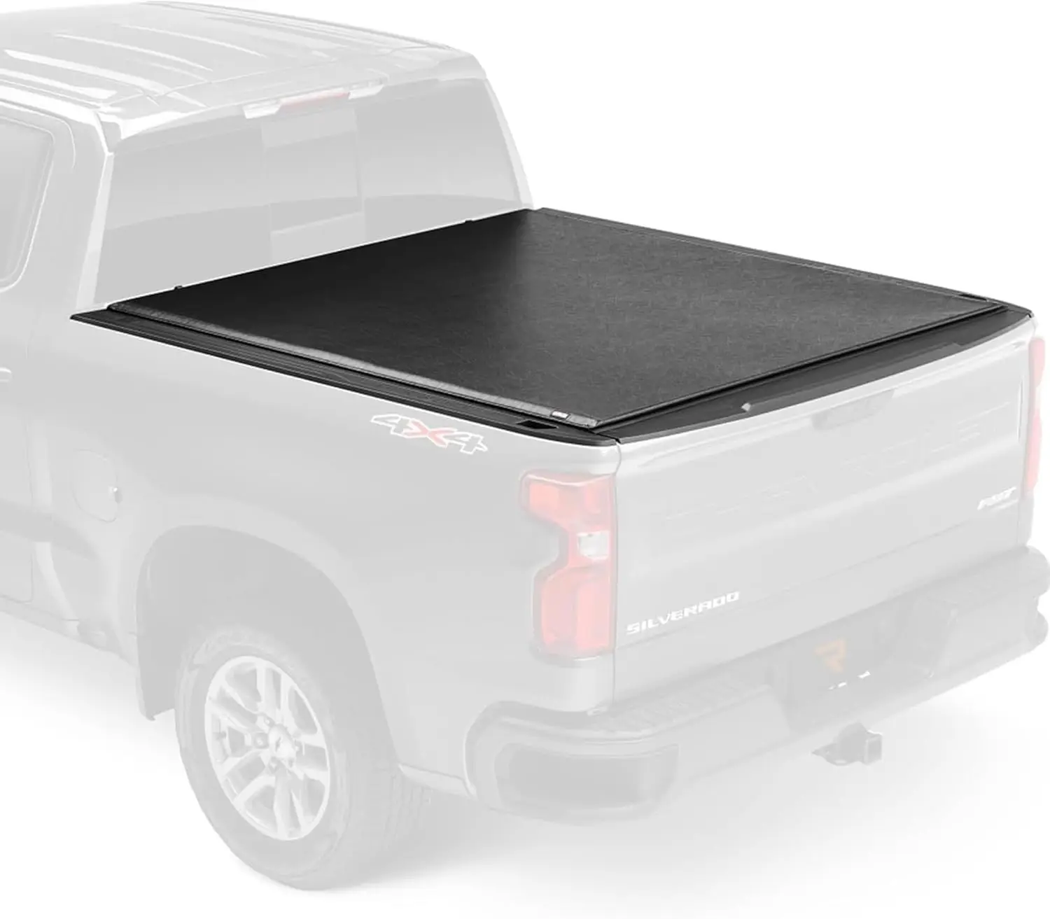 Soft Roll-Up Truck Bed Tonneau Cover for 2019 - 2026 Trucks with 6' 4\