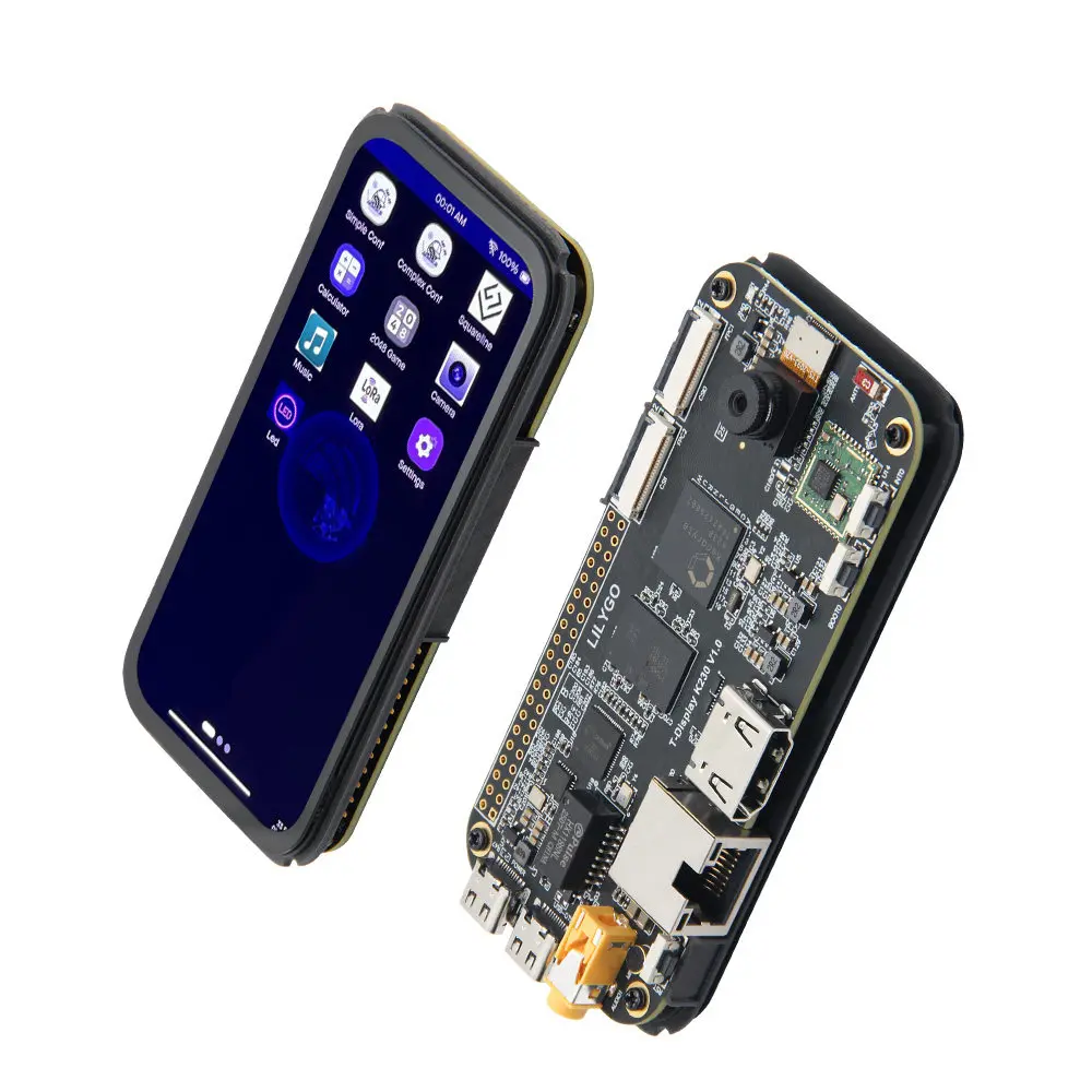 LILYGO T-Display K230 Dual Core CPU LoRa Touch AMOLED HDMI Camera Development Board