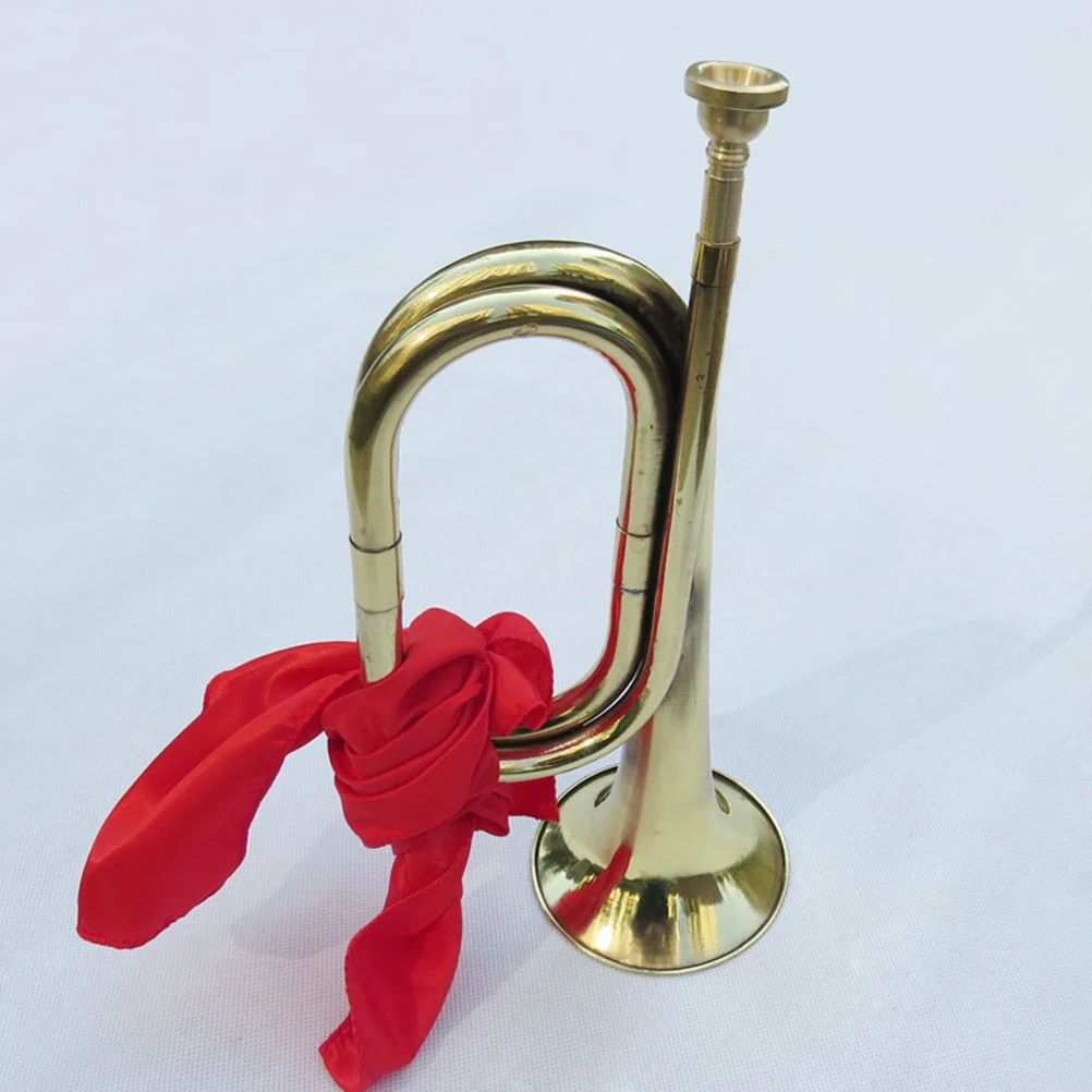 

Professional Trumpet Portable Traditional Wind Musical Instrument Copper Alloy Trumpets Bugle For Beginners Student Gift