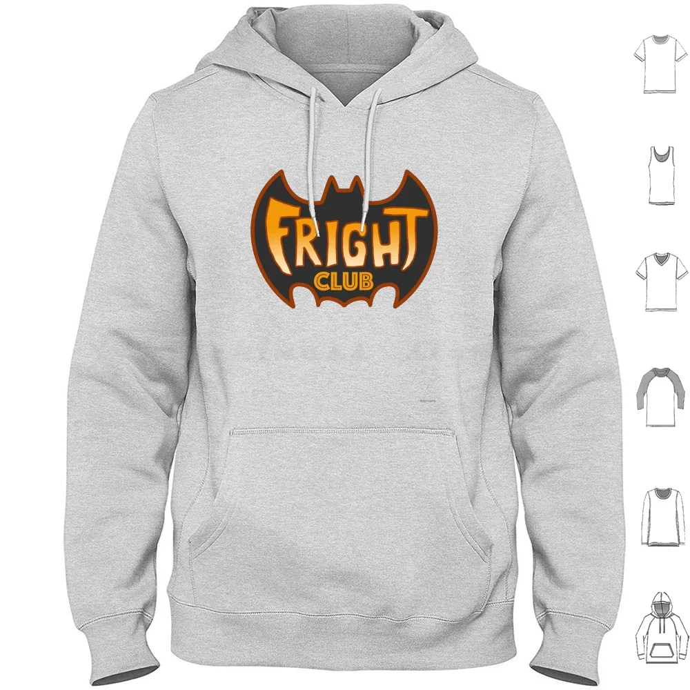 Fright Club Band Hoodies Long Sleeve Fright Club Fright Club Band Witch Bat