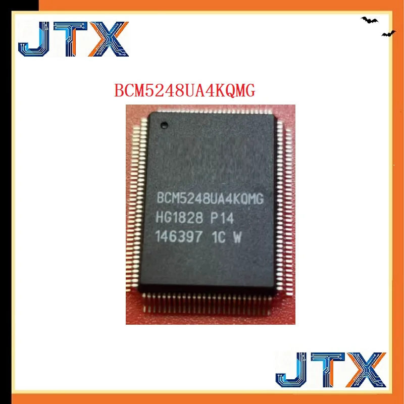 

5 шт./лот BCM5248UA4KQMG BCM5248UA4KQMG-P14 QFP128