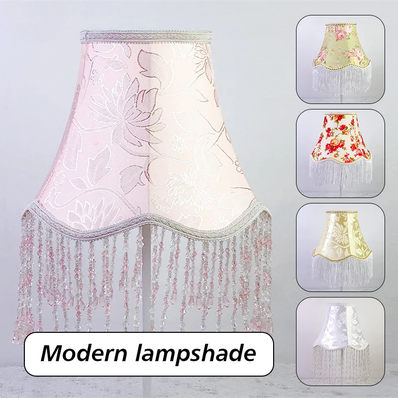 European Retro Table Lamp Fabric Lampshade Resin Bedroom Decoration Bedside Lamp Home Indoor Wall Lamp Floor Light Desk Lamp