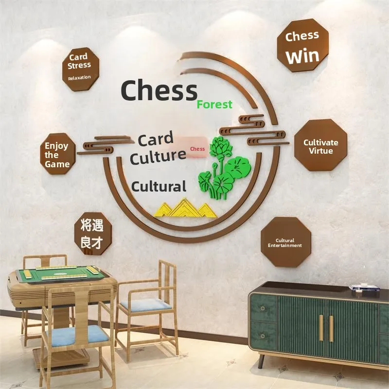 creative-cultural-wall-decorations-mahjong-parlor-poker-room-theme-wall-stiers-waterproof-acrylic-flat-wall-mural-decals
