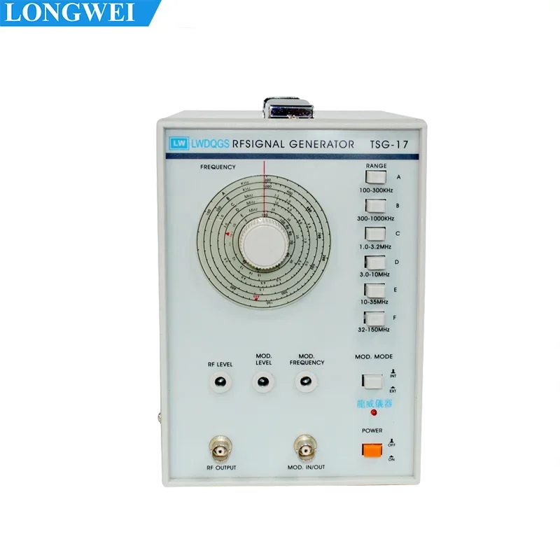 Longwei TSG-17 High Frequency Signal Generator Standard Signal Source Dial Frequency Adjustment Knob Manufacturer Direct Selling