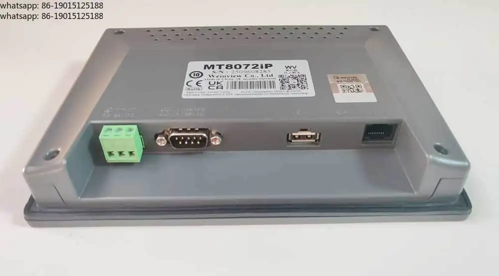 Mt8072ip Mt8071ie Mt8071ip Mt8072ie Mt8102 Mt8102iE 7 10 Inch Codesys Hmi Operator Panel