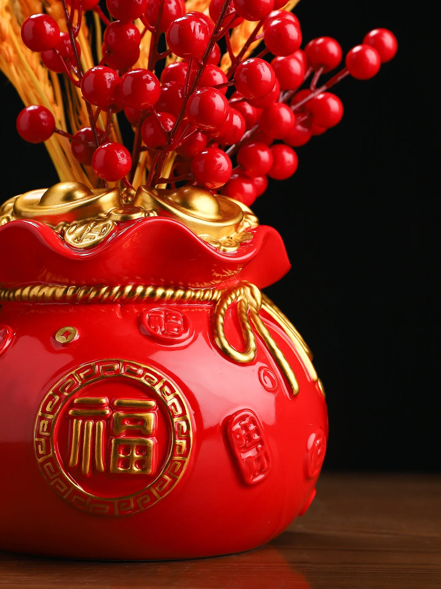 Laifuyun ceramic home furnishing living room festive decoration ornament housewarming new home opening gift