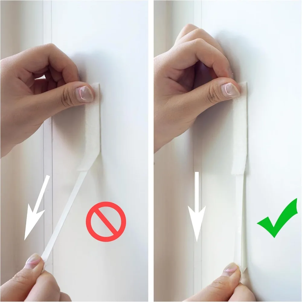 Pita Perekat Bingkai Tanpa Paku, Berbagai Ukuran, Perekat Sendiri, untuk Bingkai Foto, Poster, Hiasan Dinding, Gantungan Dinding