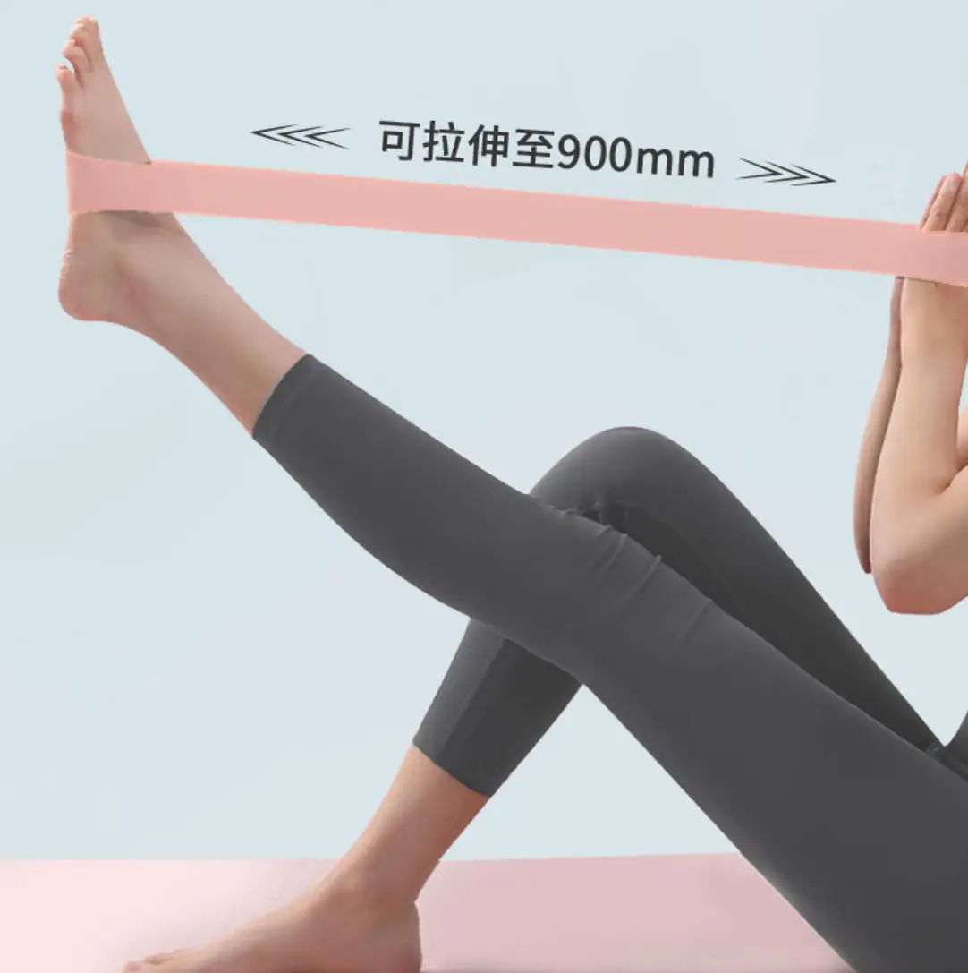 

Squatting Hip Lift and Shaping Strength Stretching Training Non-slip Silicone Elastic Band Yoga Fitness Resistance Band