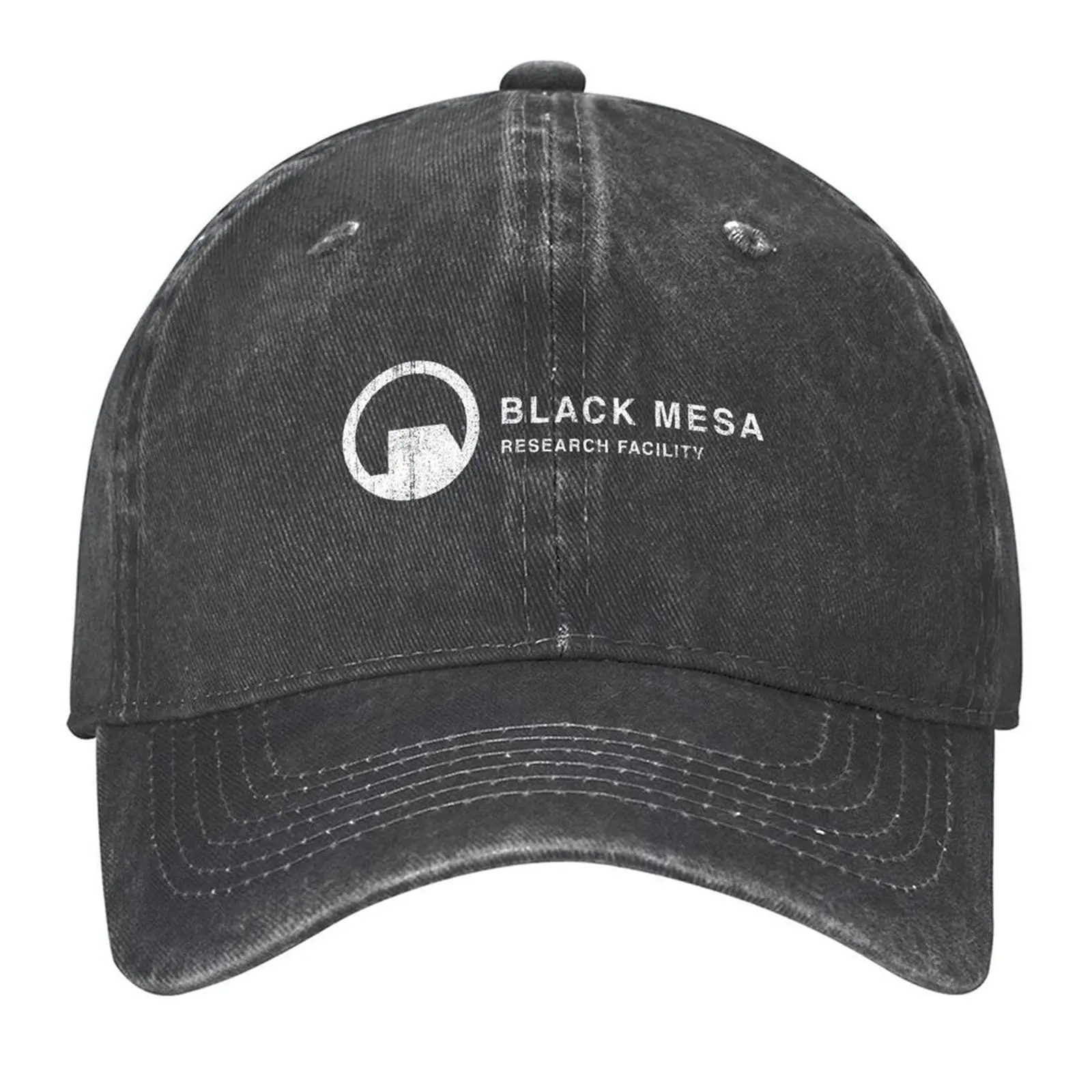 

Black Mesa Research Facility Baseball Cap Custom Cap Military Cap Man western Hat Sunscreen Women's Beach Visor Men's