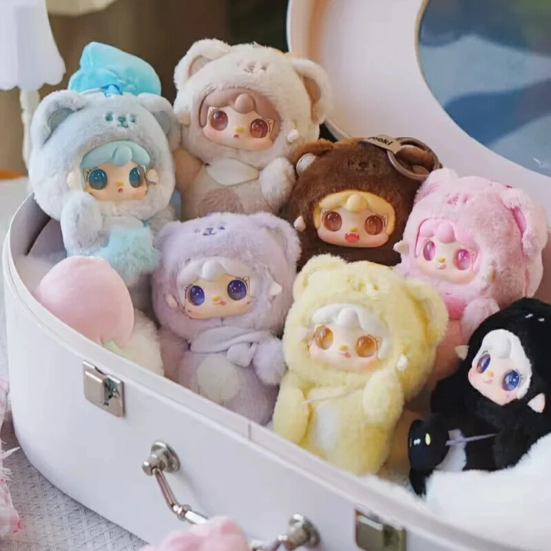 

In Stock Genuine Yooki V4 Take A Bite Of Bear Series Mystery Box Cute Vinyl Doll Blind Box Bag Pendant Doll Collectible Toy Gift