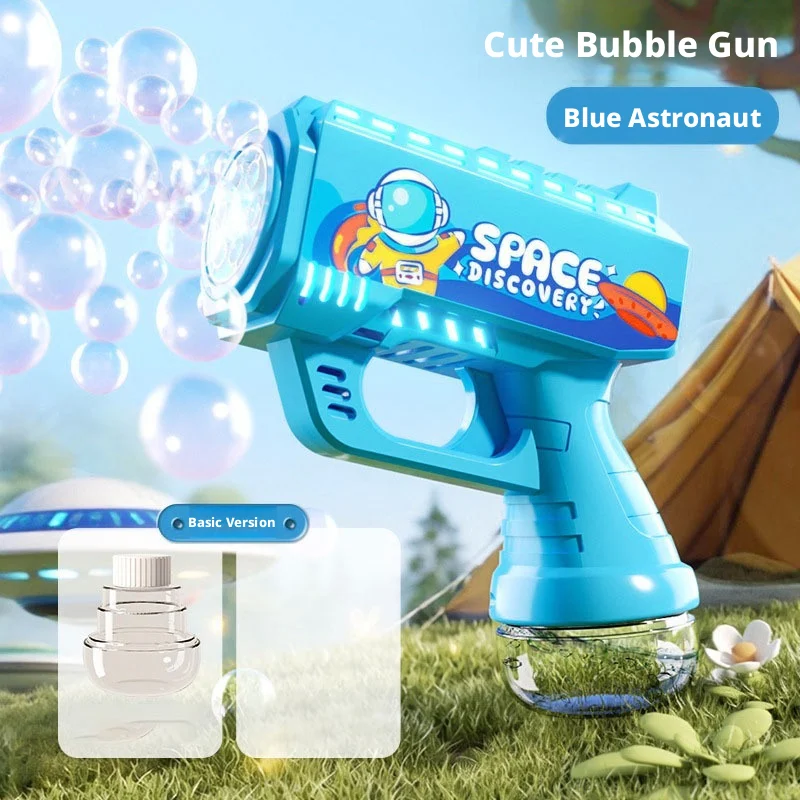 Electric Bubble Gun Unicorn Flying Horse,Porous Colorful Automatic Soap Blower With Lights,Outdoor Summer Toys For Boy And Girls
