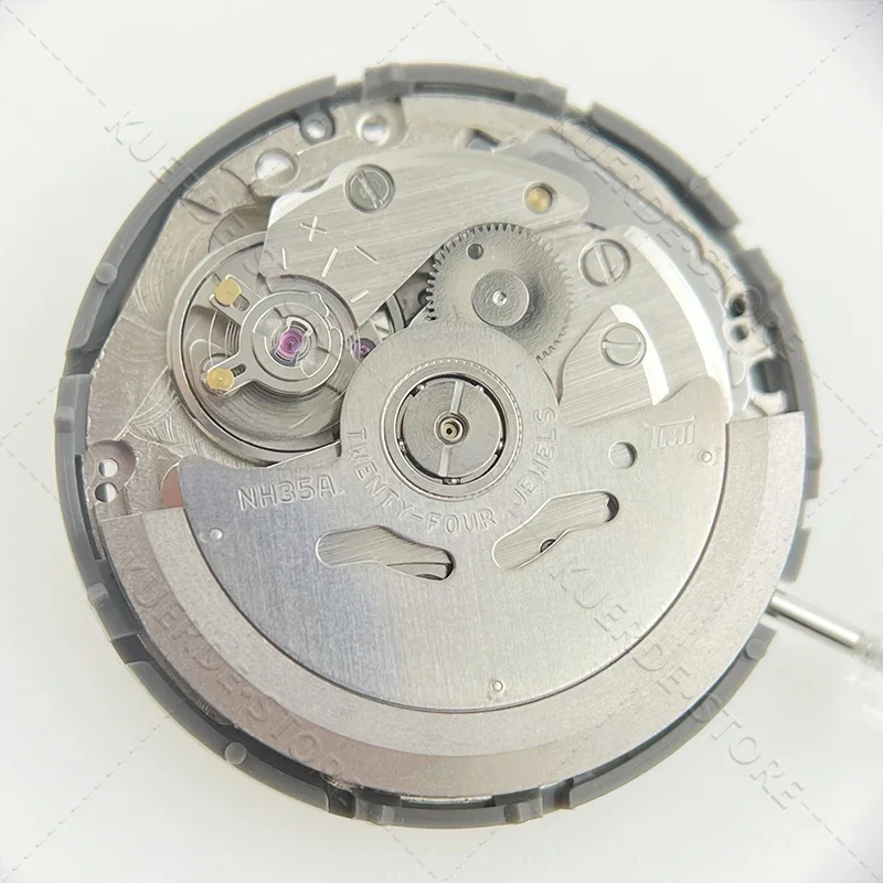 Importação japonesa nh35 de alta precisão nh35a movimento de substituição mecânico automático adequado para peças de montagem de relógio diy