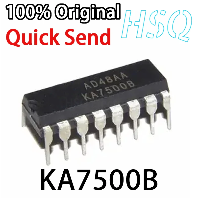 10PCS Original KA7500B Inline DIP16 KA7500 PMW Controller Switch Power Supply Chip IC