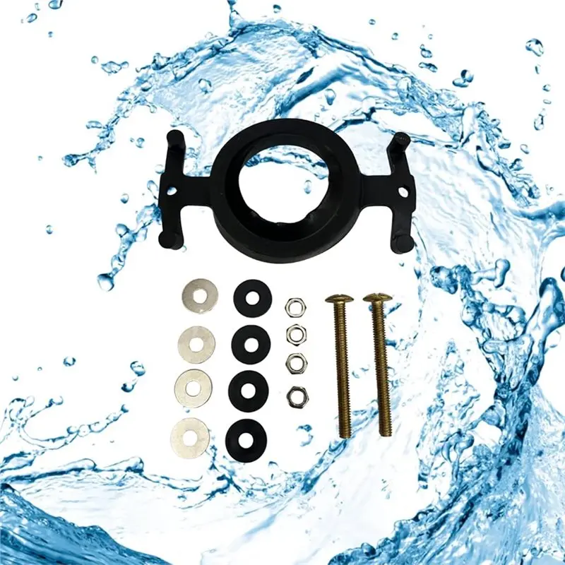 Superior-Tank To Bowl Gasket Seal Kit Brass Bolts& Stainless Coated Mounting Hardware For Eljer 04-3817
