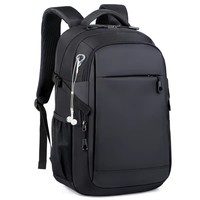 15.6inch Laptop Backpack with USB Charging Port & Headphone Reserved Ports 2025 New Weekender Business Hiking Casual Daypack