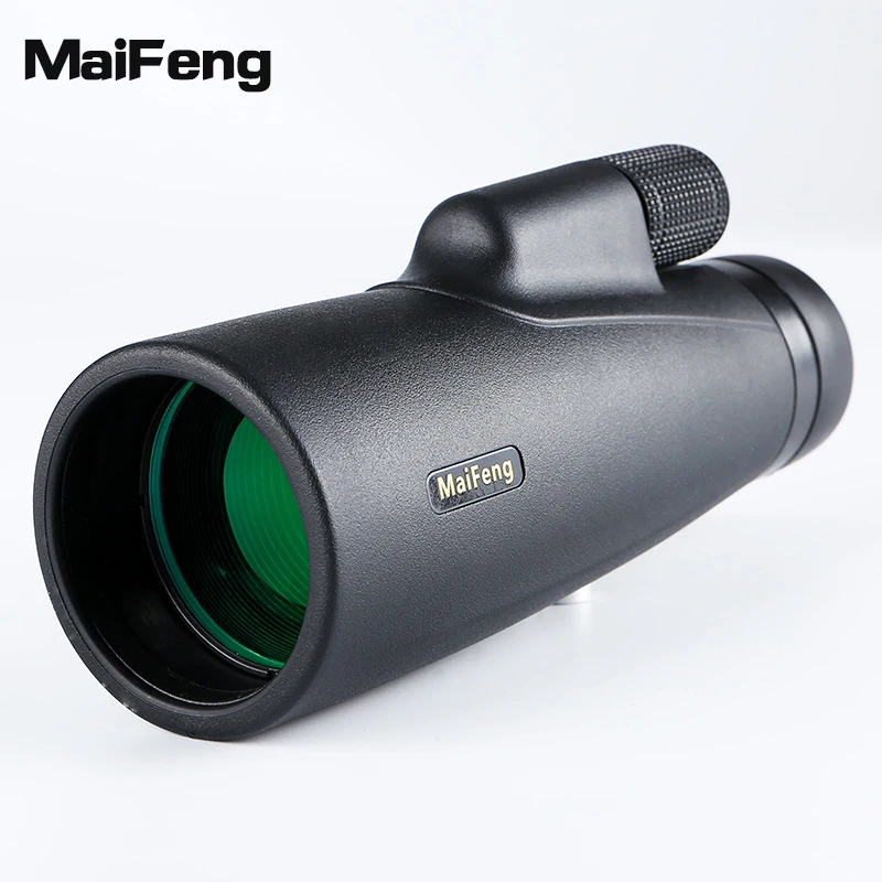 Powerful Monocular Maifeng 10x42 12x50 Telescope Long Range Night Vision Waterproof FMC Scope BAK4 Prism For Hunting Camping