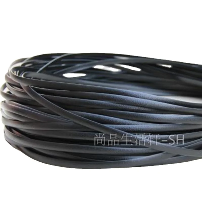 70Meters(500g) Width:8mm Coffee Gradient Flat Synthetic Rattan Weaving Material Plastic Knit Repair Chair Table PE Rattan