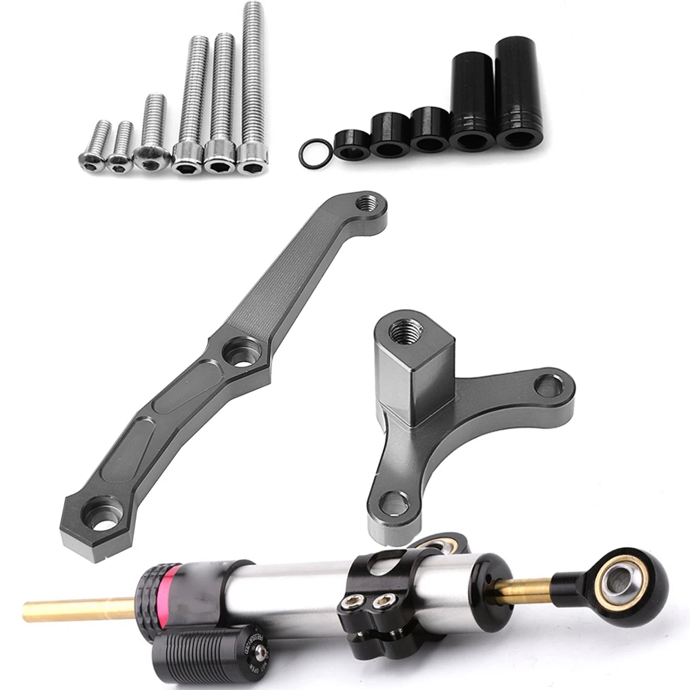 

Motorcycle cnc Universal Stabilizer Damper Complete Steering Mounting Bracket For Kawasaki Z800 Z 800 2013 - 2018
