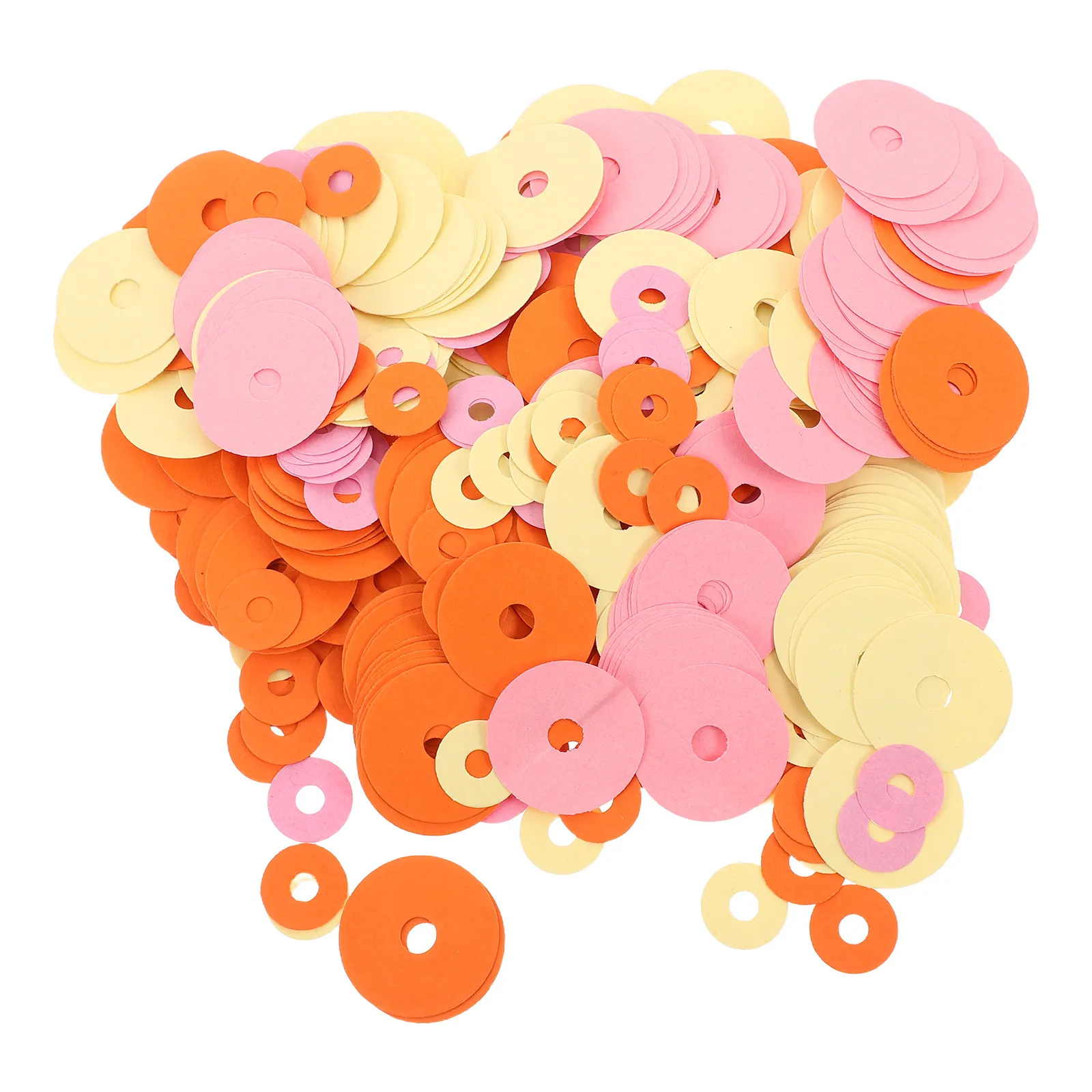 600 Pcs Piano Paper Gasket Key Washers Action Adjustment Grand Repair Punchings Shims Balance Rail Kit Regulating Parts
