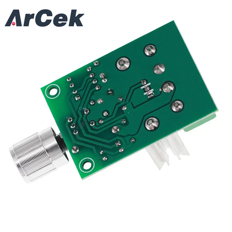 High Power PWM No-Polarity DC Motor Speed Regulator Control Module Controller Board Speed Motor Control Switch Board 6A 6V-12V