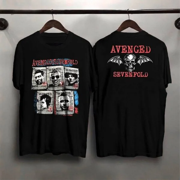 Avenged Sevenfold tour 2023 shirt, Avenged Sevenfold merch tee