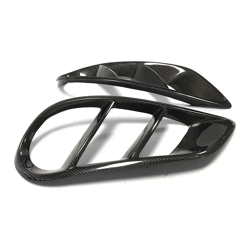 For Mercedes W205 C Class 2012-2015 Premium B Style Carbon Front Bumper Air Vent