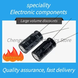 50PCS 10uF 22uF 33uF 47uF 100uF 10V 16V 25V 35V Aluminum Electrolytic Capacitor 5*11MM