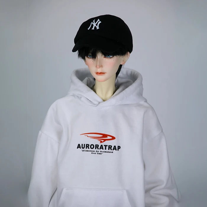 1/3 Bjd Pop Graffiti Mode Top 1/4 Bjd Pop Veelzijdige En Knappe Hoodie Oom Pop Jongen Verjaardagscadeau Mini Speelgoed Accessoires