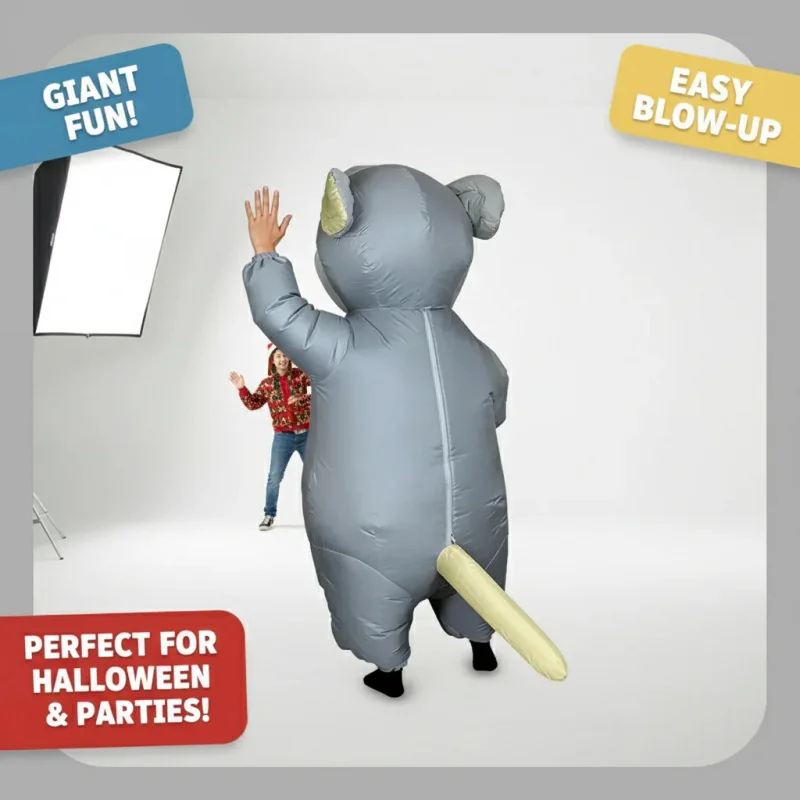 

▶❤Inflatable Dinosaur Costume Blow Up T-Rex Adult Fancy Dress Halloween Party Cosplay Unisex 150-200cm❤◀