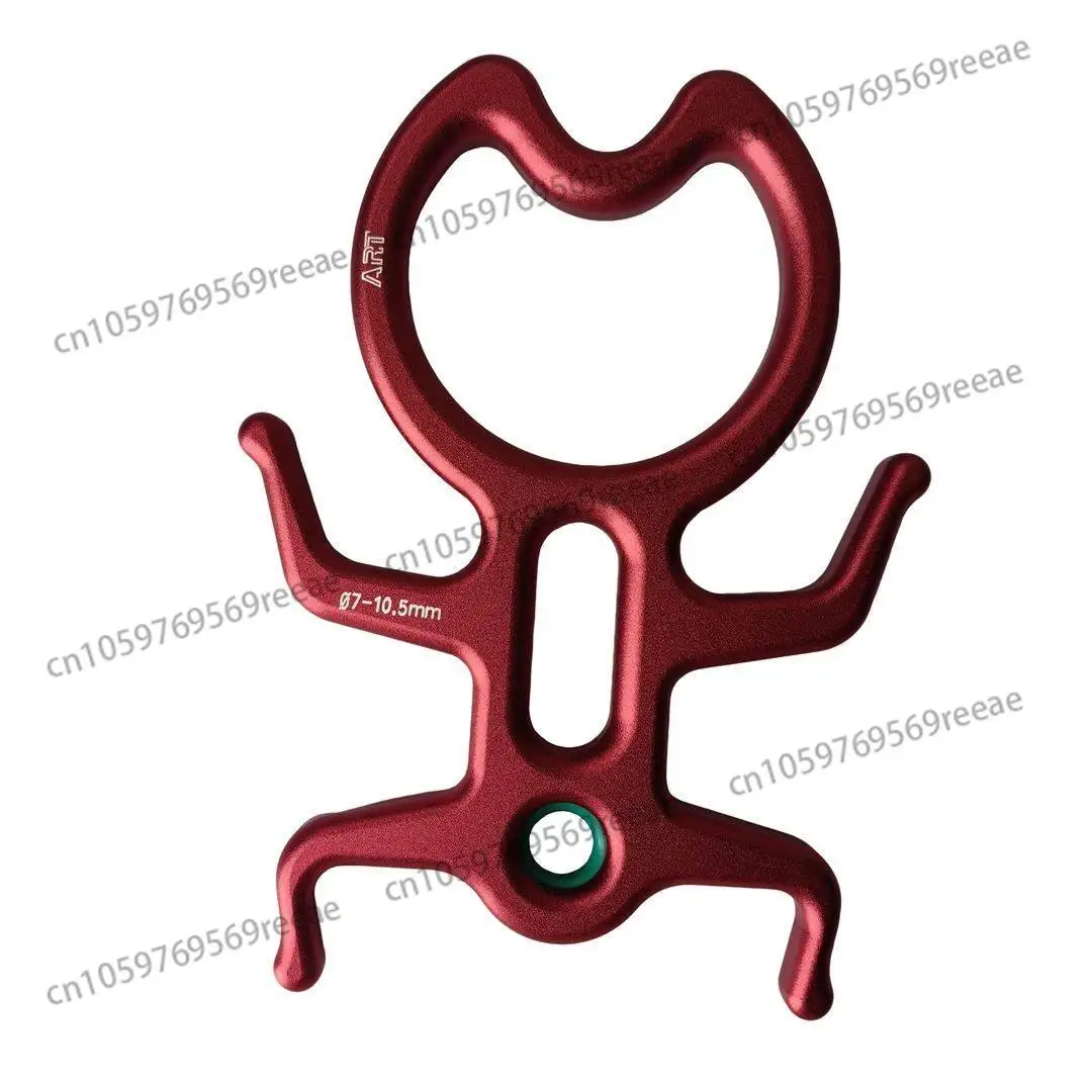 

Special descender for alien outdoor canyoning