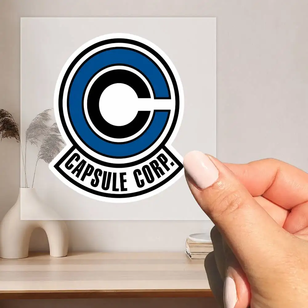 Capsule Company Waterproof stickers for decorating car windows motorcycles and computers.