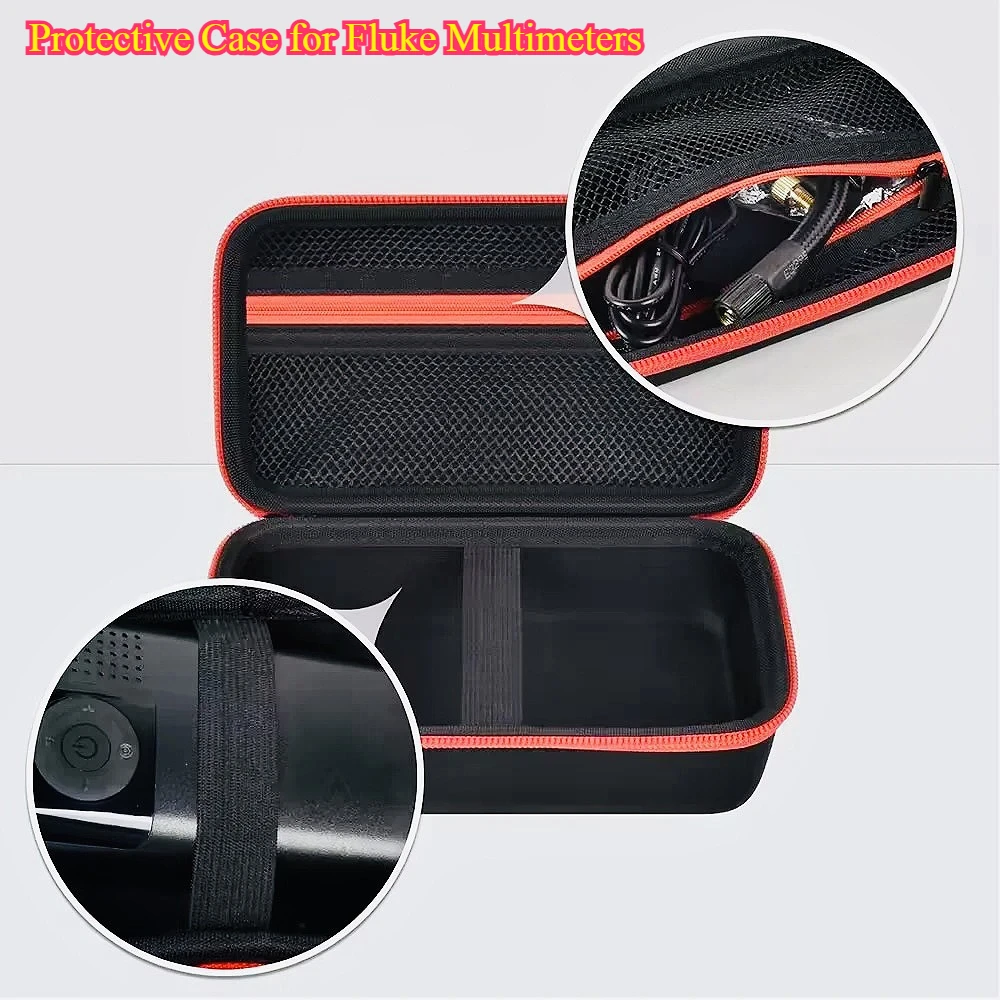 Estuche Protector para Multímetros Fluke - Compatible con 15B 117 115 116 17B 87V 88V 101 Crenova