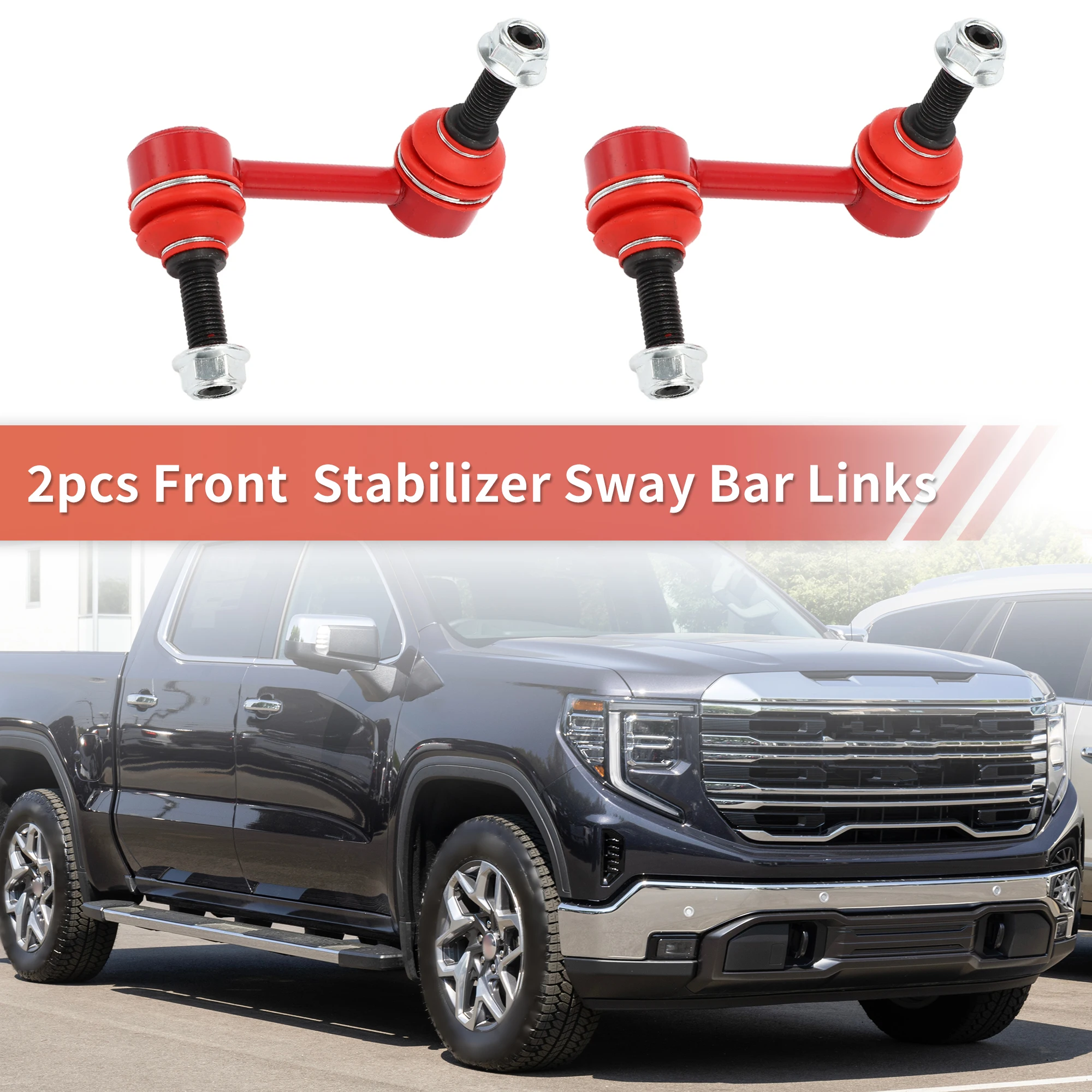 UXCELL 2pcs Front Sway Bar Links Stabilizer Link Kit for GMC Envoy XL 2002-2003