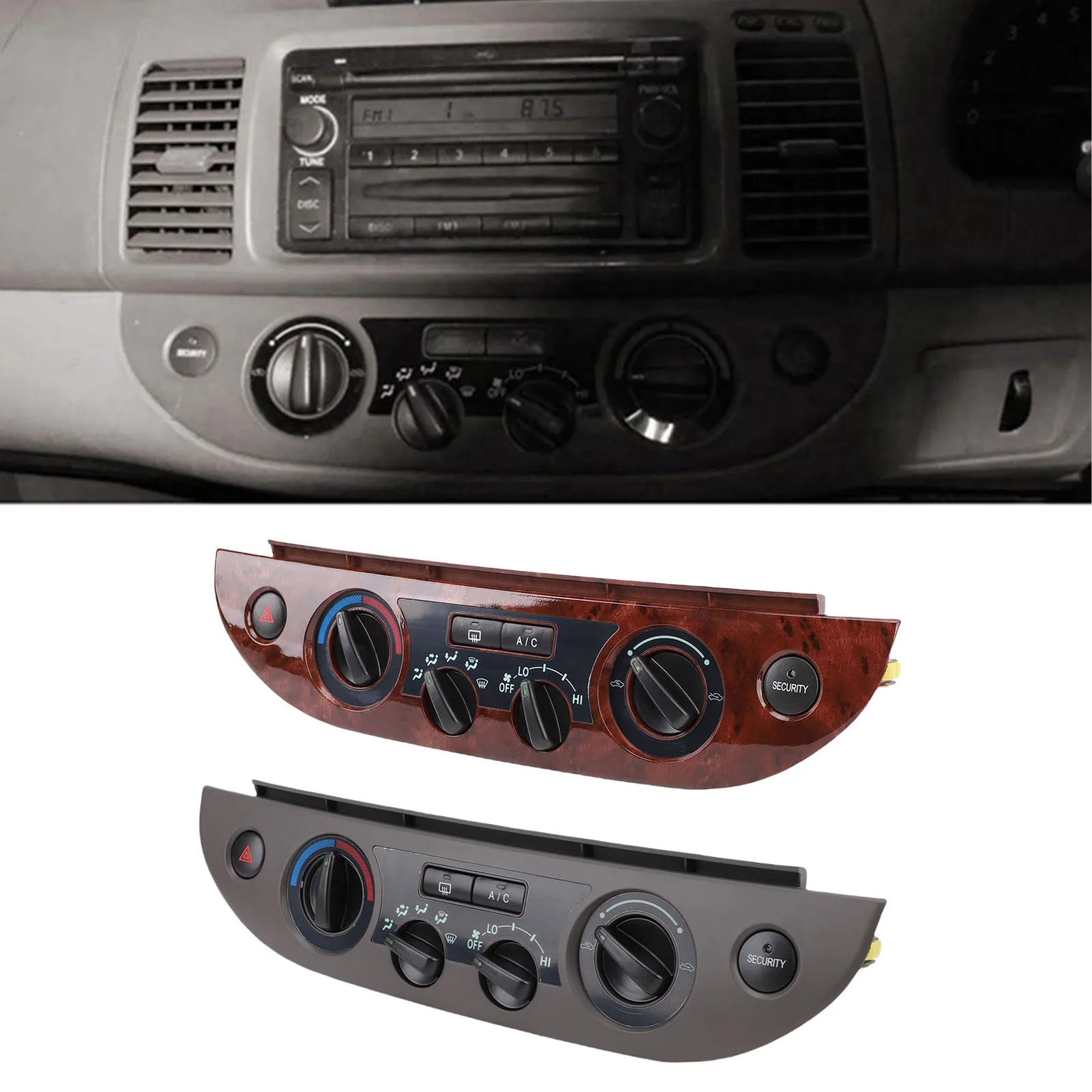 

Air Conditioning Control Panel AC Heater Climate Control Panel Smooth Anti Wear 5590206040 for Vehicle
