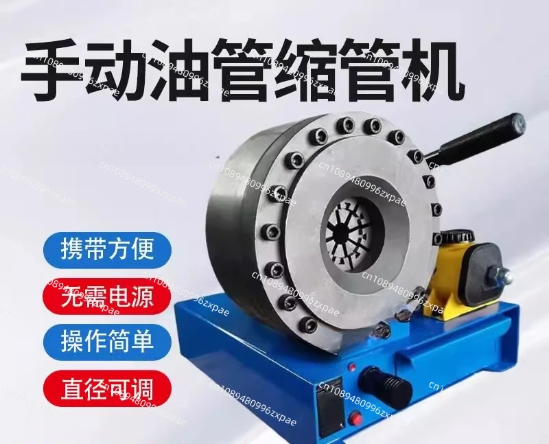 Hydraulic automatic pipe pressing machine Tubing hose pressing machine Square pipe Greenhouse pipe
