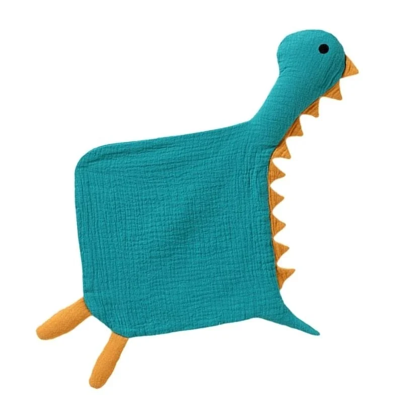 

Baby Security Blanket Gentle & Calming Towel Animals Towel Newborn Comforter Versatile & Practical for Newborns 15UB