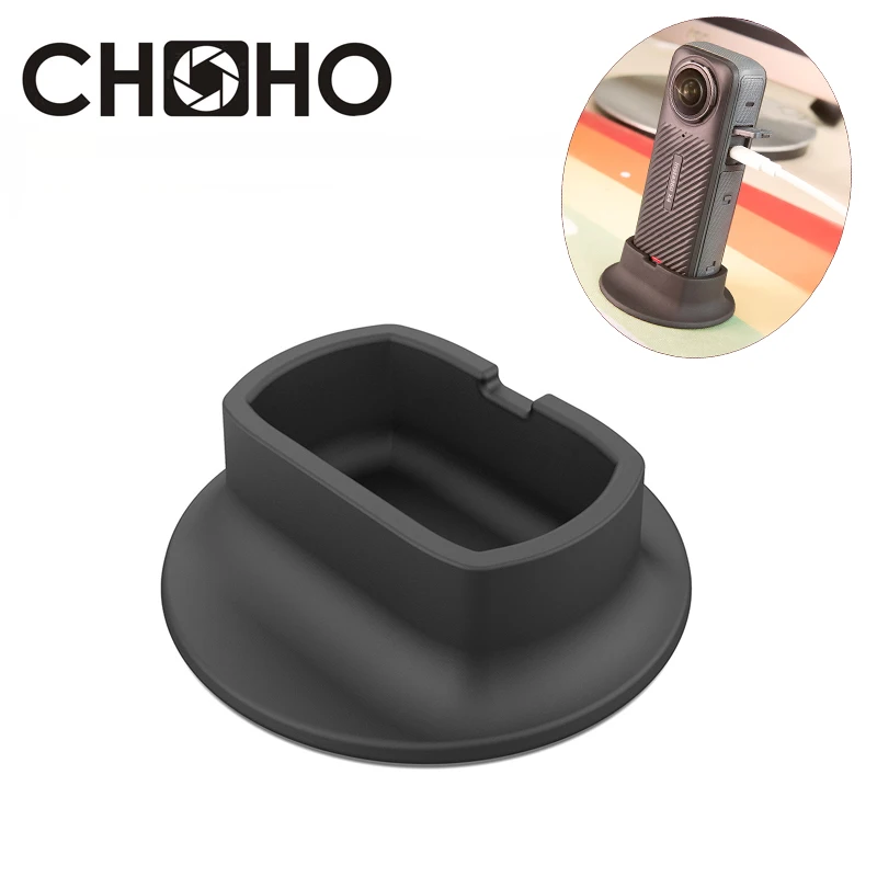 For Insta360 X4 Accessories Fix Mount anti-skid fixed base Car Desk Mount Silicon Soft Supportor For Insta360 One X4 Camera New