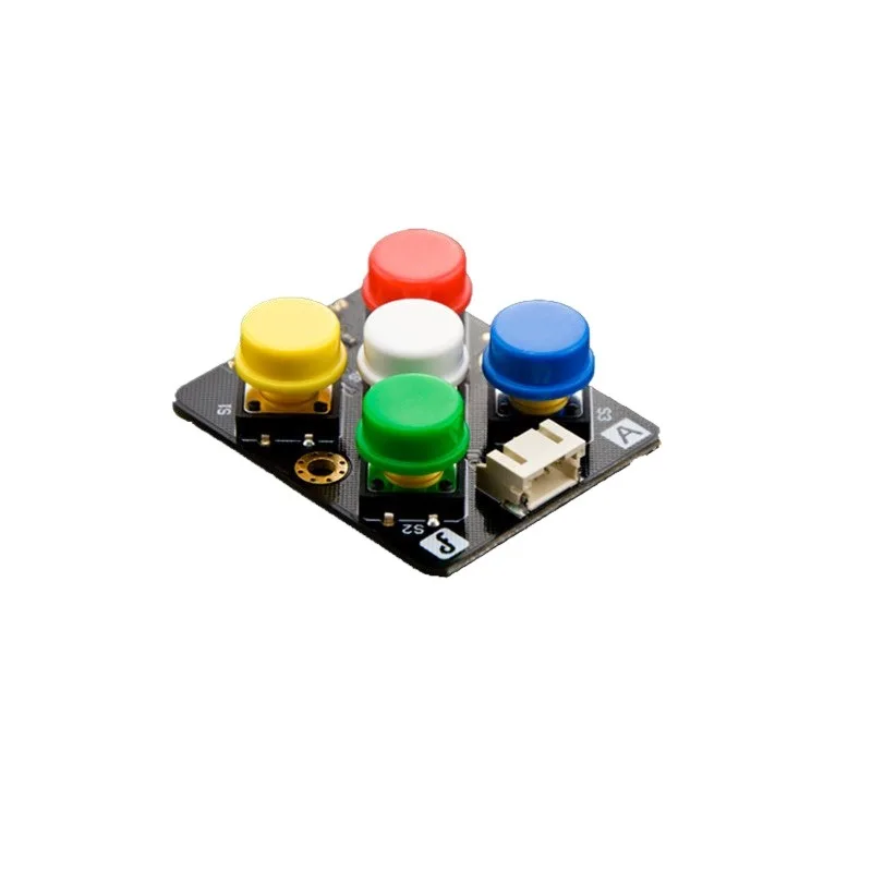 For DFRobot Electronic Building Block ADKeyboard Analog Button Button Module Including Data Cable