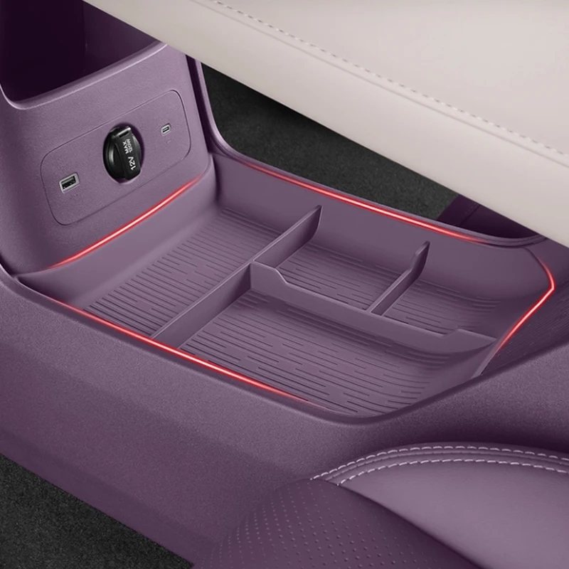 

For DEEPAL S07 2024 2025 2026 Storage Box Under Central Control Compartmentalized Storage Car Accessories