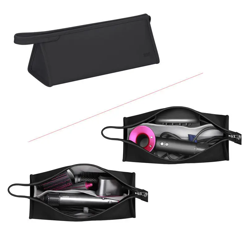 2PCS Travel Bag Dyson Airwrap Case Waterproof Airwrap Styler Shark Flexstyle Portable Carrying Supersonic Hair Dryer Organizer