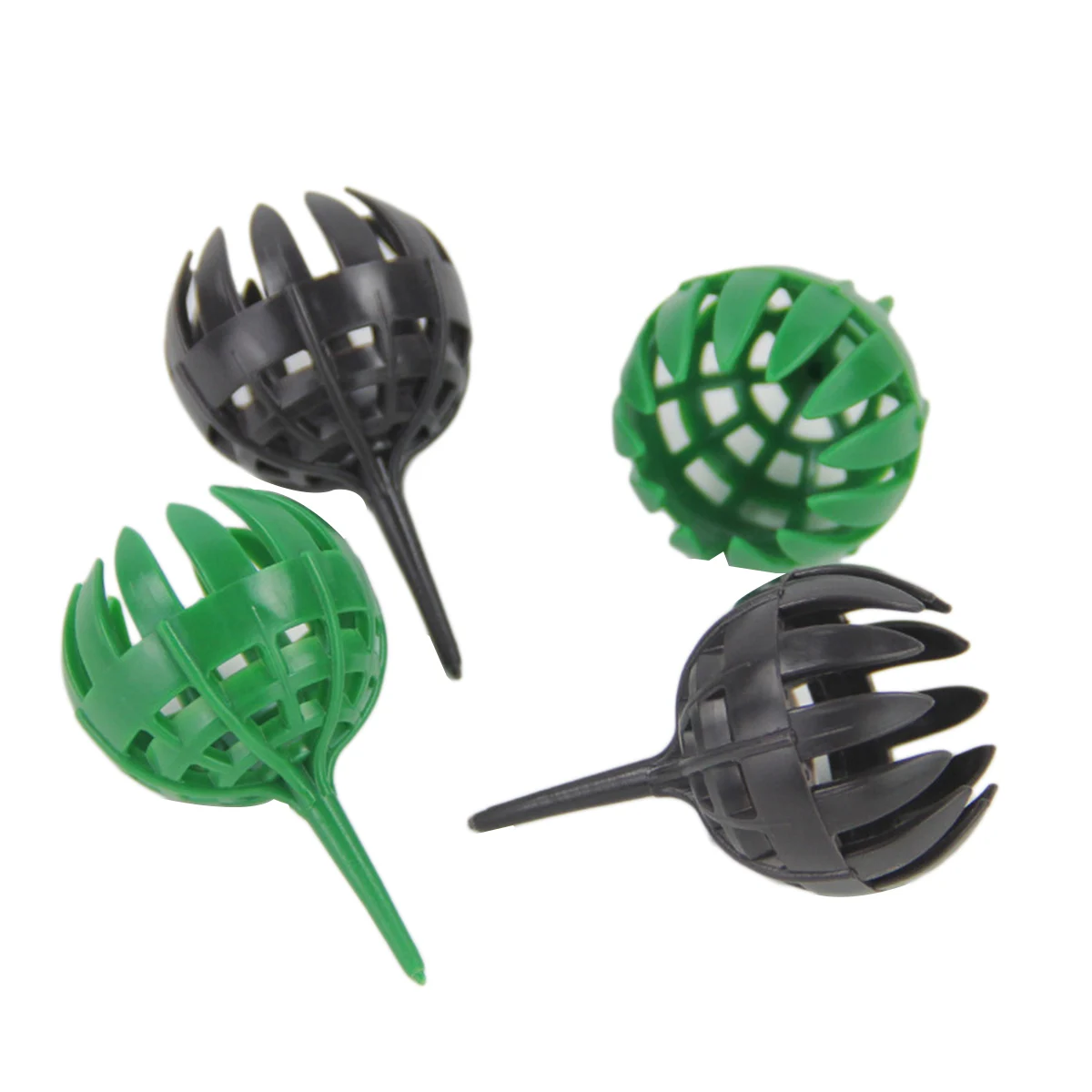 

50Pcs Fertilizer Container Baskets Plastic Slow Release for Bonsai Planter Holder Size L Random Color