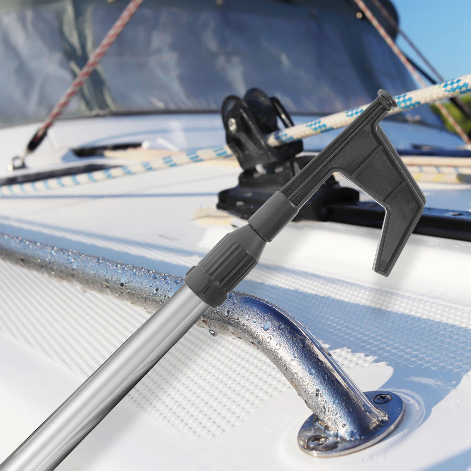 

Nylon Boat for Boat Hooks For Docking Docking Telescoping Yacht Anchor End Fishing Accessories Small Size Lightweight