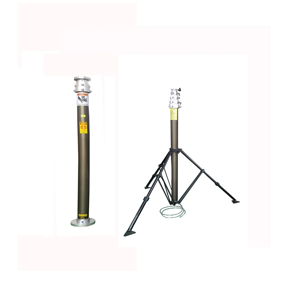 4.2M high aluminum pneumatic portable light tripod