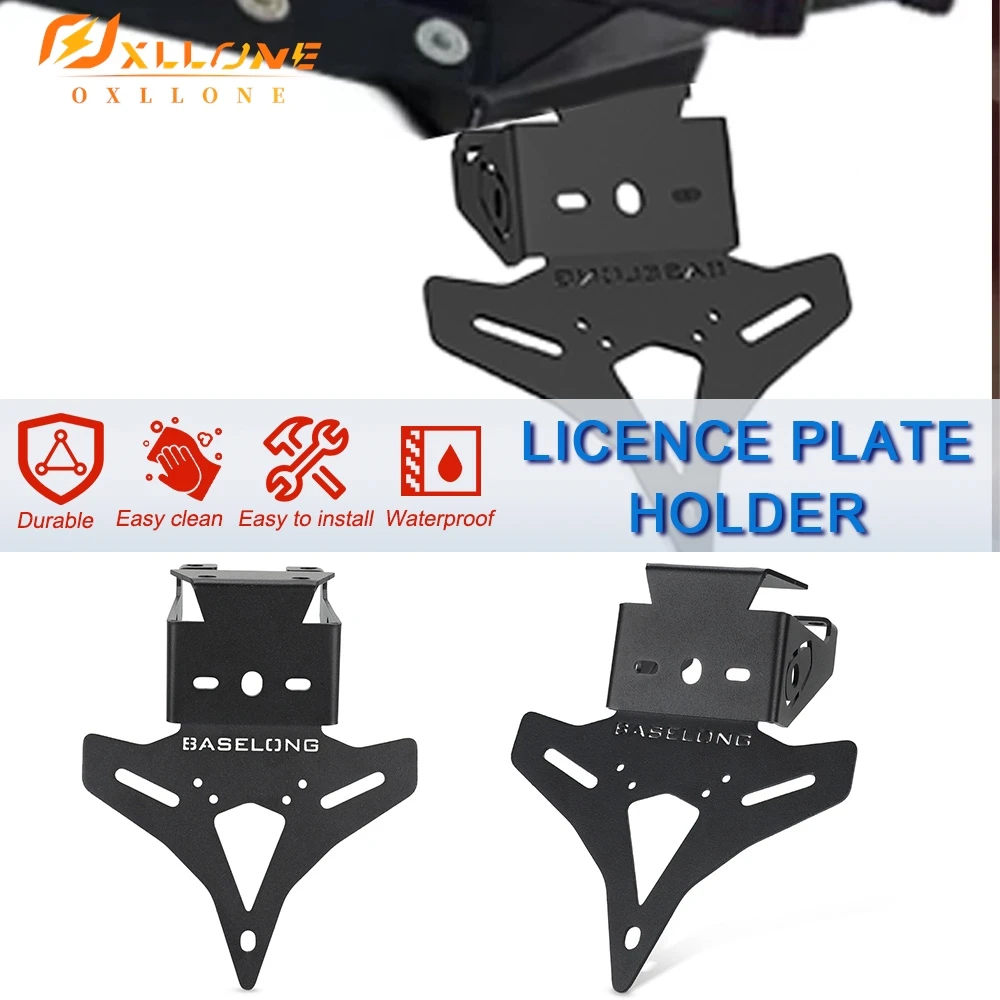

Motorcycle For KAWASAKI Kawasaki Z900 SE / ZH2 2017-2024 2023 Z H2 2025 2026 License Plate Holder Number Tail Tidy Accessories