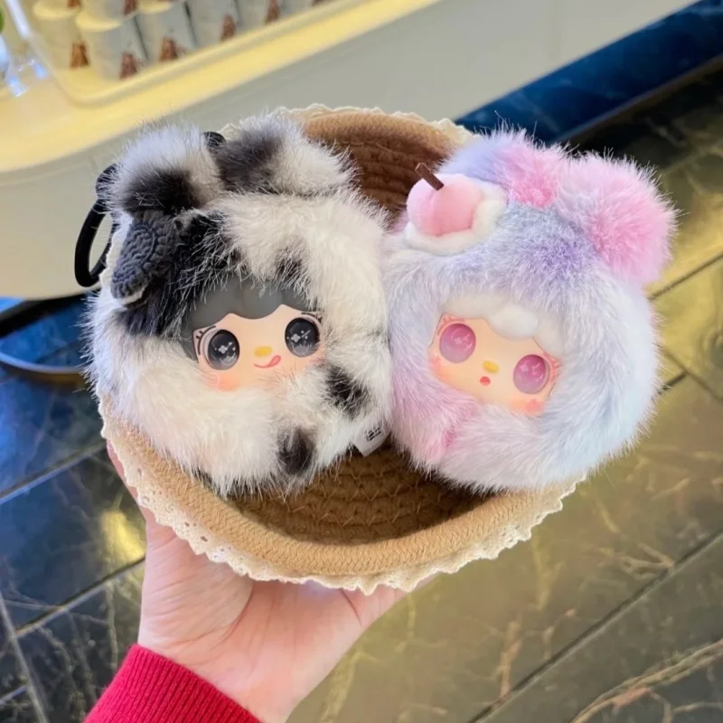 

New Genuine Yooki Heat Charging Station Blind Box Cute Vinyl Plush Doll Bag Pendant Mirror Hairbrush Surprise Gift For Girls