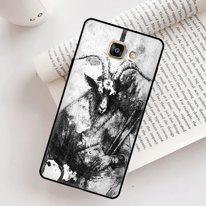 Devil Satan Cover For Samsung Galaxy J4 J6 Plus A6 A8 A9 J8 2018 A3 A5 J3 J5 J7 2016 2017 Phone Case