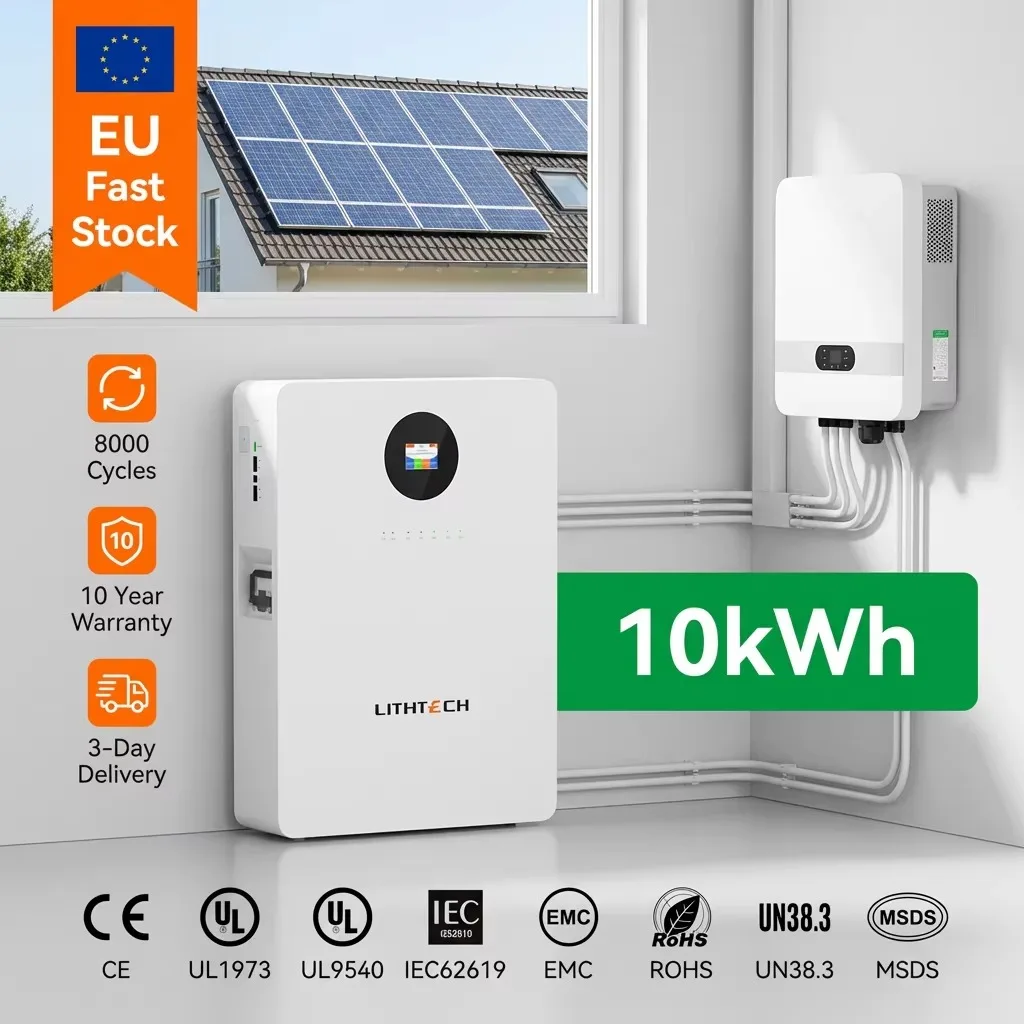STLFOff-Grid Inverter Solar Battery Lithium 20kwh 30kwh 40kwh 50kwh 48V 200AH Home Energy Storage System for Hybrid Inverter