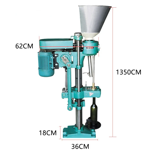 Semi automatic champagne wine cork machine/cork pressing machine/bottle cork machine