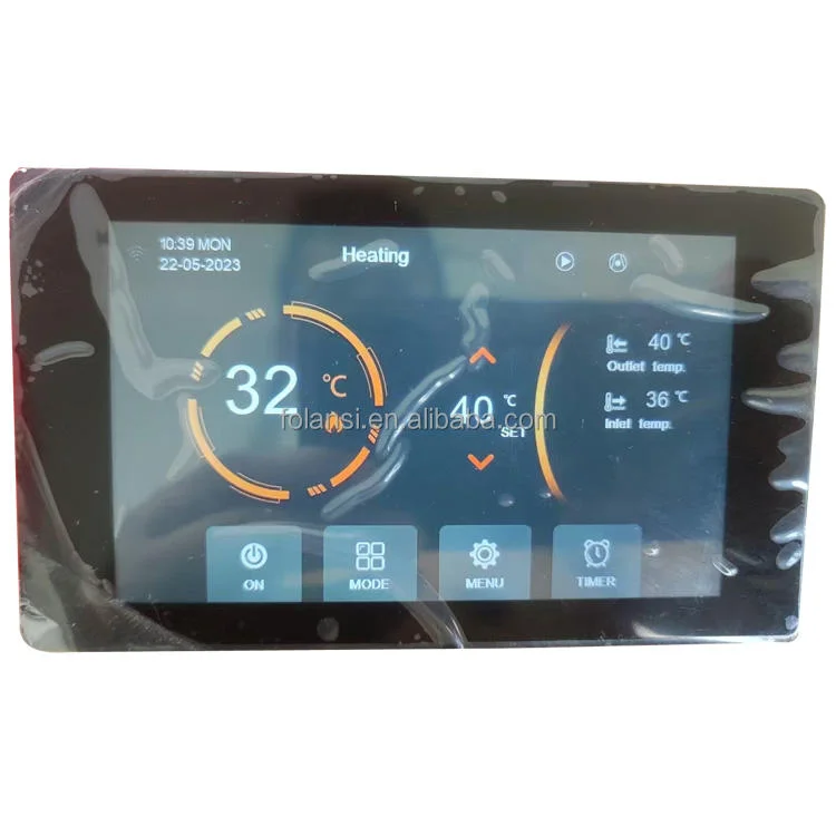 Pompe à chaleur air-eau TUV A+++R32 8.8KW 12KW 13.9KW 15KW Full DC Inverter avec sortie d'air latérale et contrôle Wi-Fi